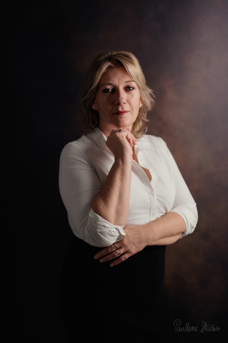 Laurence à l'accueil